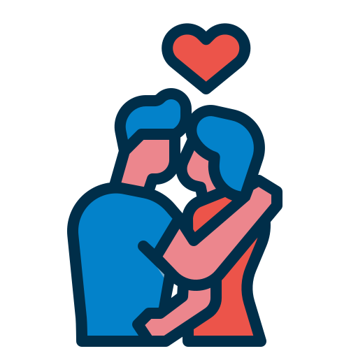 Kiss - Free love and romance icons