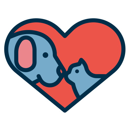 cuidado de mascotas icono gratis