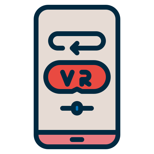 vidrio de realidad virtual icono gratis