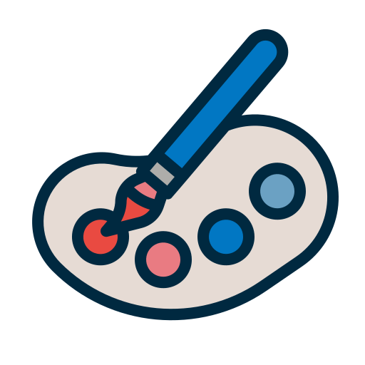 Paint palette free icon
