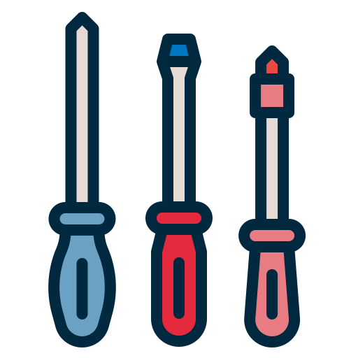Screwdriver - Free construction and tools icons