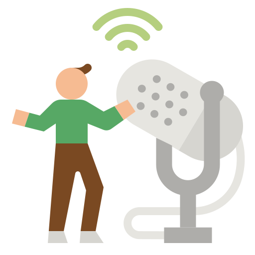 pódcast icono gratis