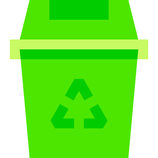 papelera de reciclaje icono gratis