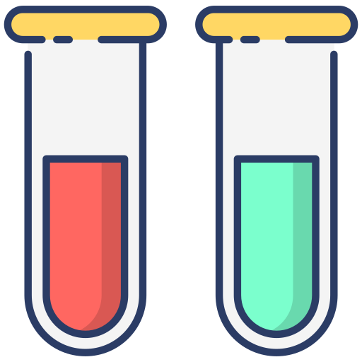 Tubo de ensayo Iconos gratis de asistencia sanitaria y médica