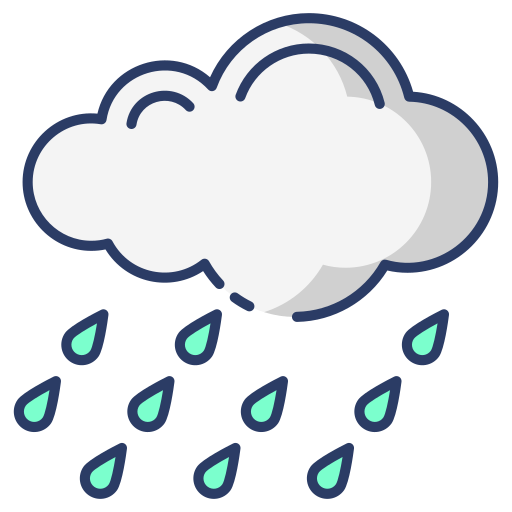Raining free icon