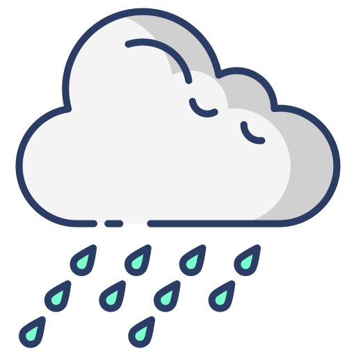 Drizzle Generic Outline Color icon