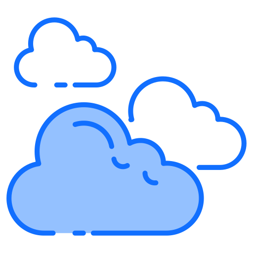 Overcast Generic Blue icon