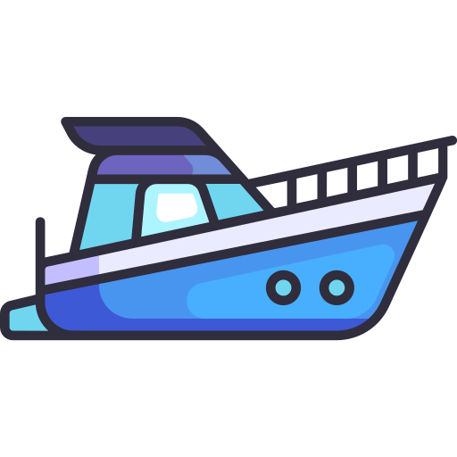 Cartoon Speedboat Yacht PNG Images