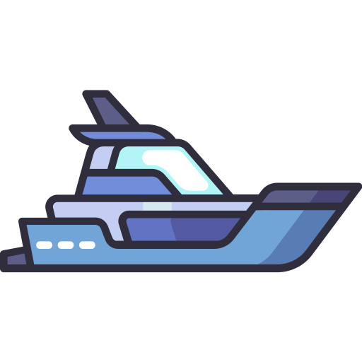 Yacht Generic Outline Color icon