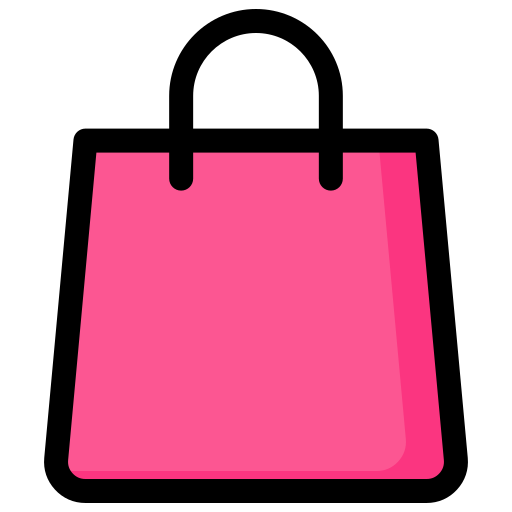 Shopping bag Generic Outline Color icon