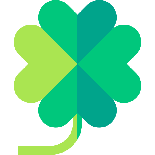 Clover Basic Straight Flat icon