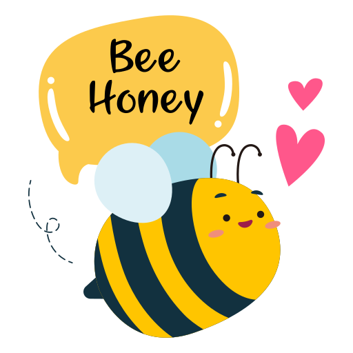 abeja gratis sticker