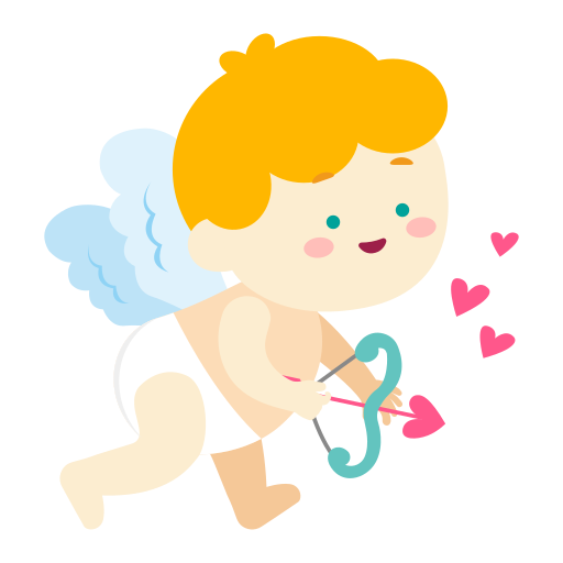 cupidon gratuit sticker
