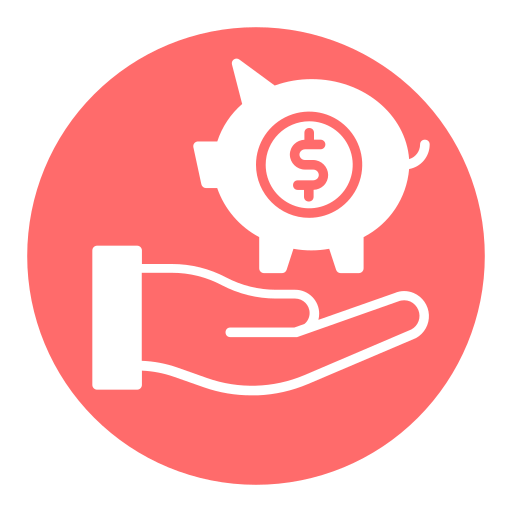 Piggy bank free icon