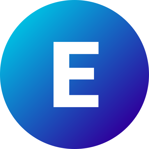 Letter e - Free education icons