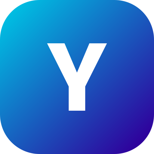 Letter y Generic Flat Gradient icon