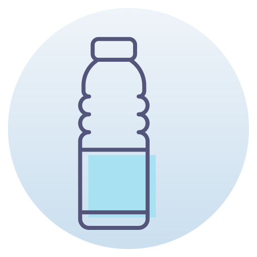 Water bottle Generic Circular icon