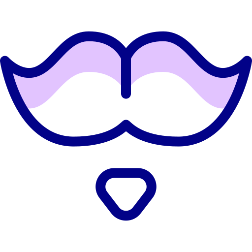 bigote icono gratis