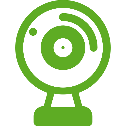 cámara web icono gratis