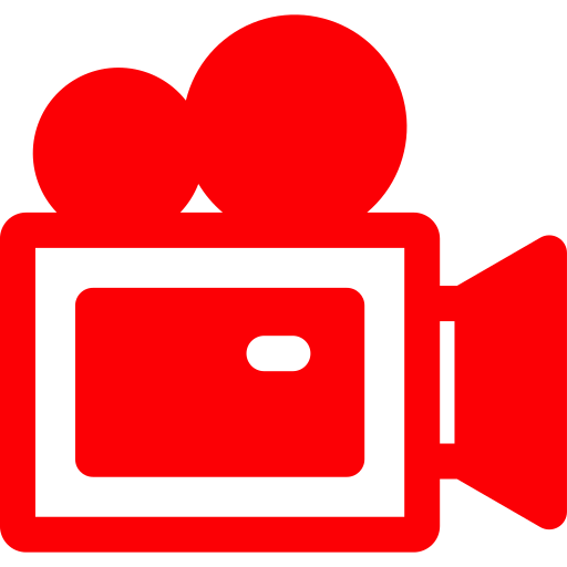 camara de video icono gratis