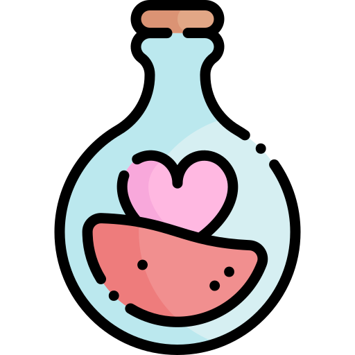 poción de amor icono gratis
