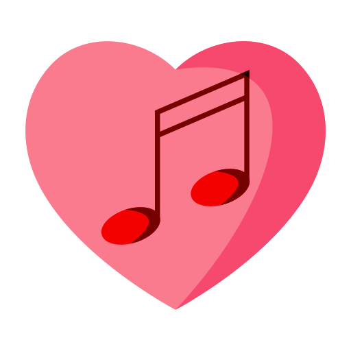 canciones de amor icono gratis