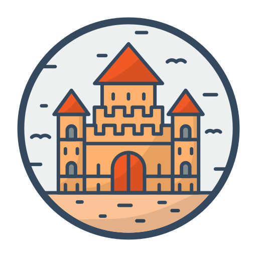 castillo icono gratis