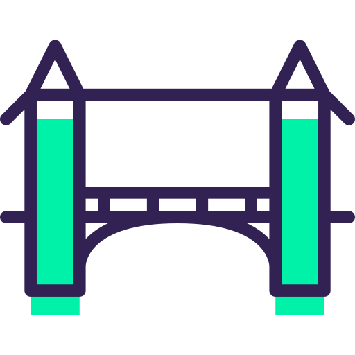 puente de londres icono gratis