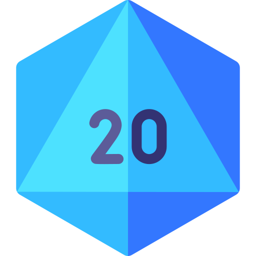 D20 - Free shapes and symbols icons