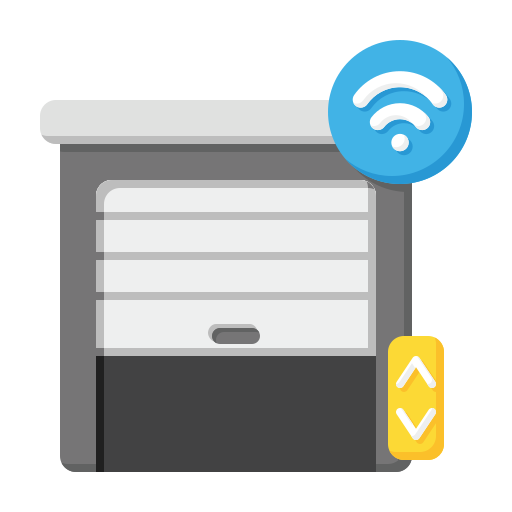 garaje inteligente icono gratis