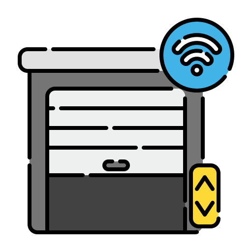 garaje inteligente icono gratis