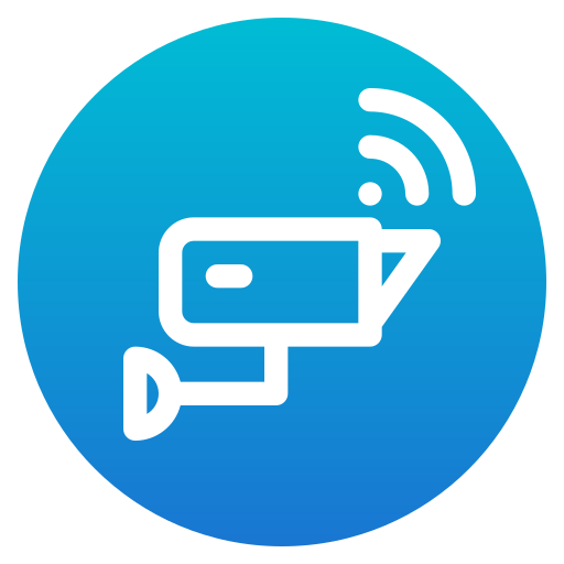 circuito cerrado de televisión icono gratis