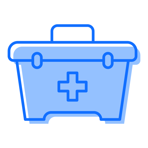 First aid box Generic Blue icon