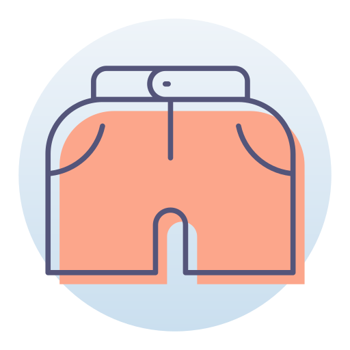 bermudas icono gratis