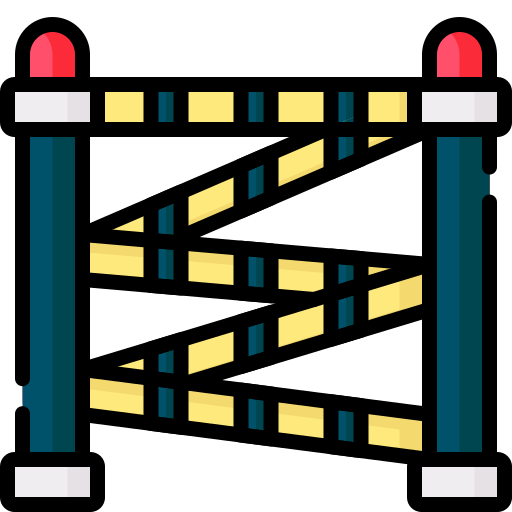 범죄 현장 무료 아이콘