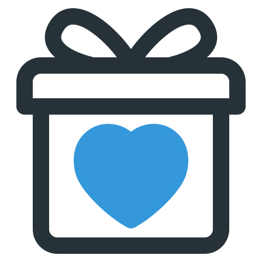 Подарочная коробка бесплатно иконка