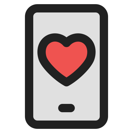 Dating app - Free communications icons