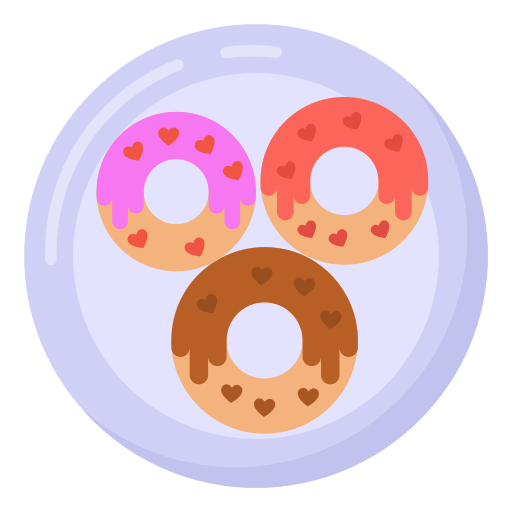 도넛 무료 아이콘