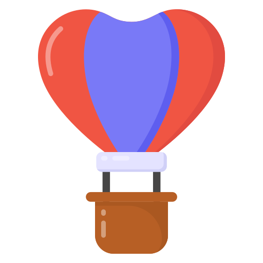 balão de ar quente grátis ícone