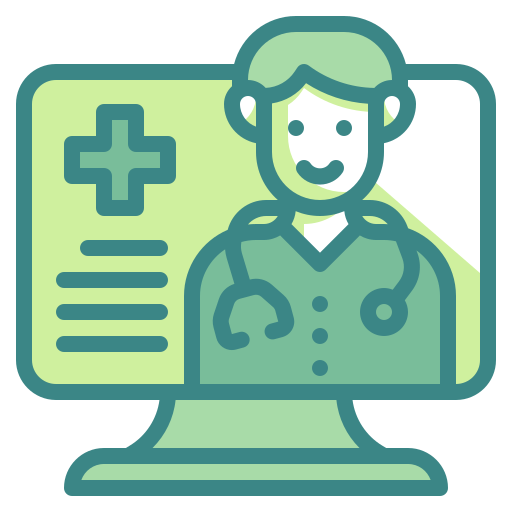 telemedicina icono gratis