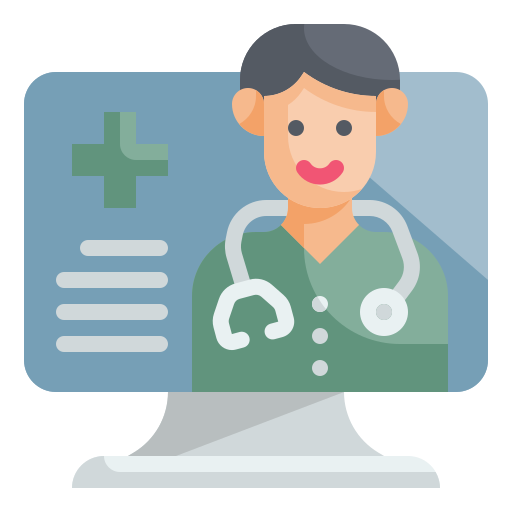 telemedicina icono gratis