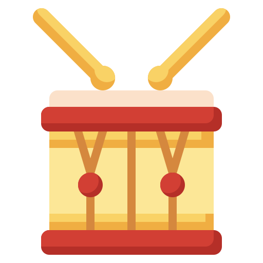 tambor grátis ícone