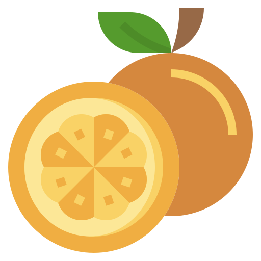 Orange Surang Flat icon