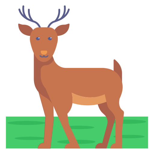 Олень бесплатно иконка
