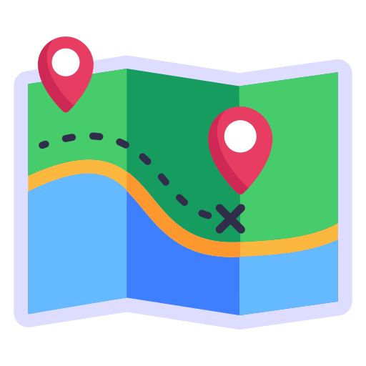 mapa icono gratis