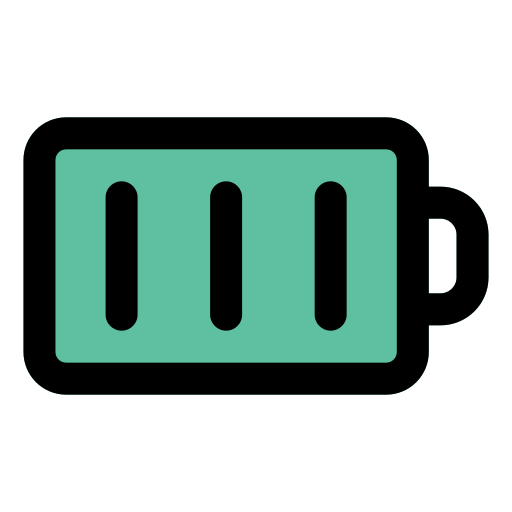 bateria llena icono gratis