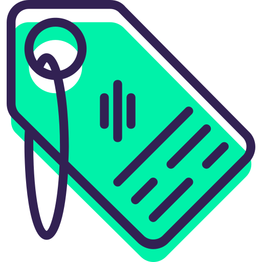 Tag free icon Tag free icon
