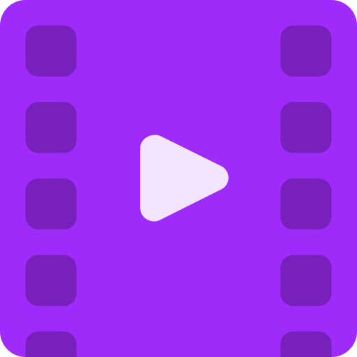 reproductor de video icono gratis