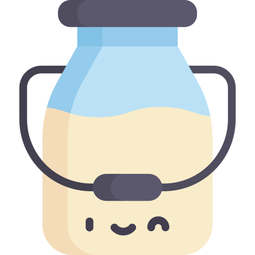 Milk free icon Milk free icon