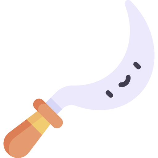 Sickle free icon Sickle free icon